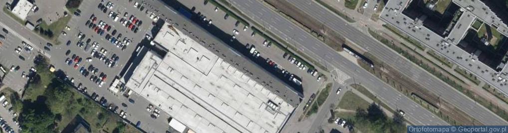 Zdjęcie satelitarne DHL POP Inmedio C.H. Kaufland