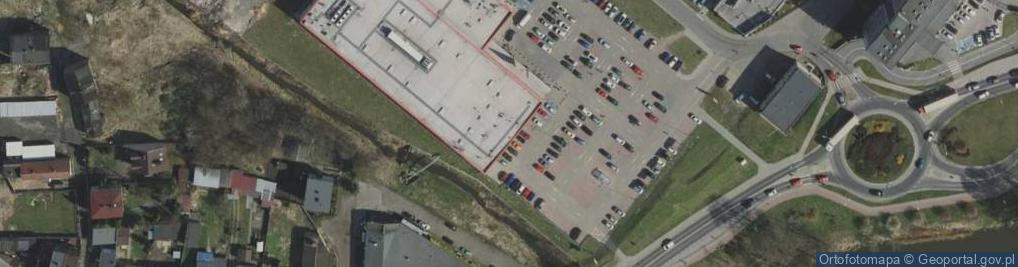 Zdjęcie satelitarne DHL POP Inmedio C.H. Kaufland