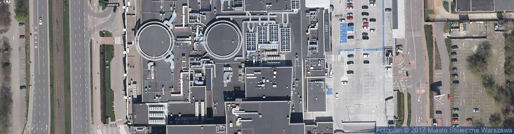 Zdjęcie satelitarne DHL POP Inmedio Galeria Mokotów 2pietro