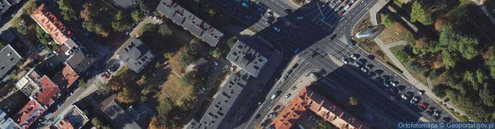 Zdjęcie satelitarne DHL POP Inmedio przejście podziemne