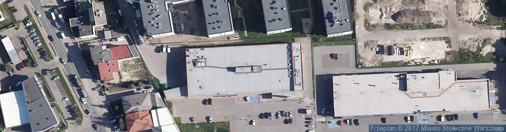 Zdjęcie satelitarne DHL POP Kaufland punkt informacyjny