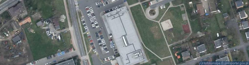 Zdjęcie satelitarne DHL POP Kaufland punkt informacyjny
