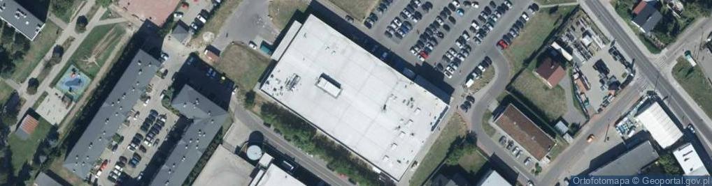 Zdjęcie satelitarne DHL POP Kaufland punkt informacyjny