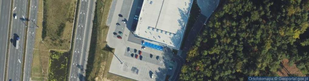 Zdjęcie satelitarne DHL POP Kaufland