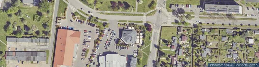 Zdjęcie satelitarne DHL POP Kolporter
