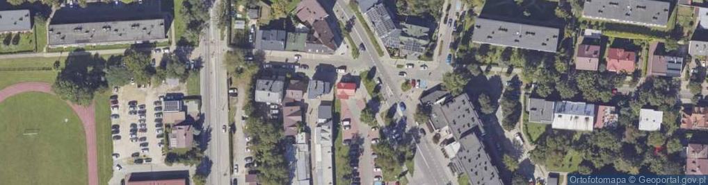 Zdjęcie satelitarne DHL POP Kolporter