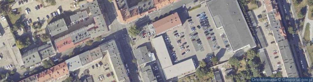 Zdjęcie satelitarne DHL POP Kolporter