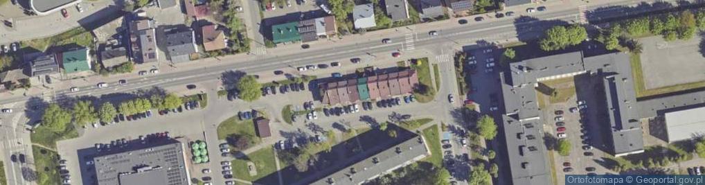 Zdjęcie satelitarne DHL POP Kolporter