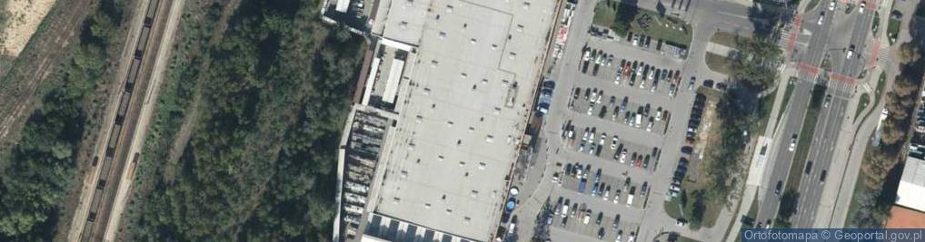Zdjęcie satelitarne DHL POP Kolporter