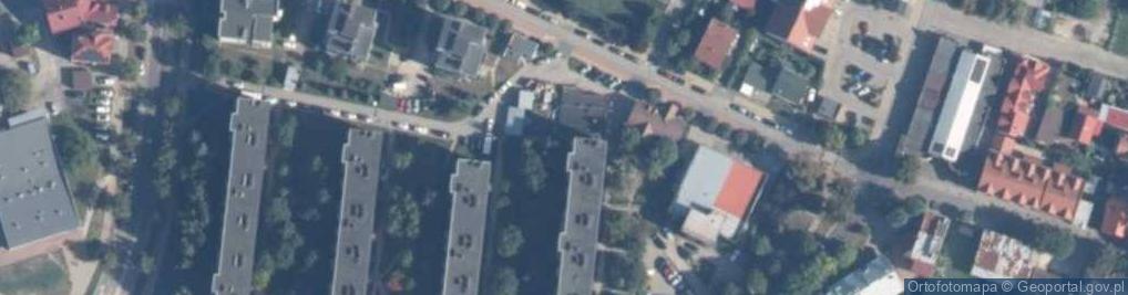 Zdjęcie satelitarne DHL POP Kolporter