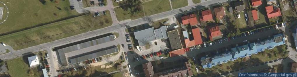 Zdjęcie satelitarne DHL POP Leoś