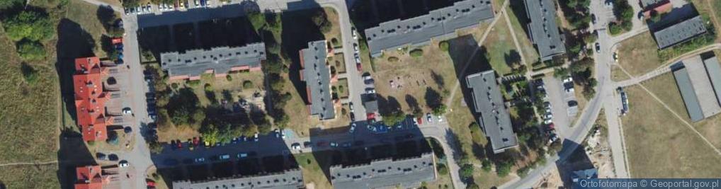 Zdjęcie satelitarne DHL POP Lewiatan