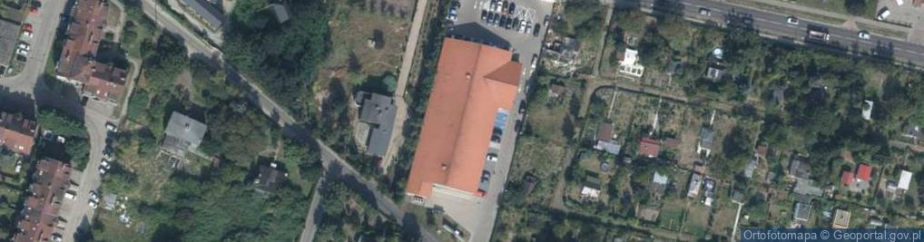 Zdjęcie satelitarne DHL POP Lidl