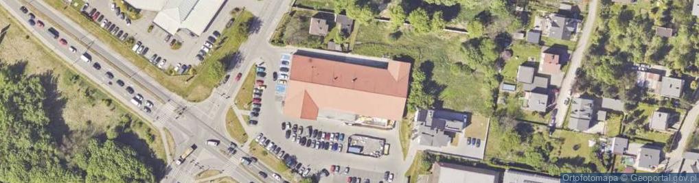 Zdjęcie satelitarne DHL POP Lidl