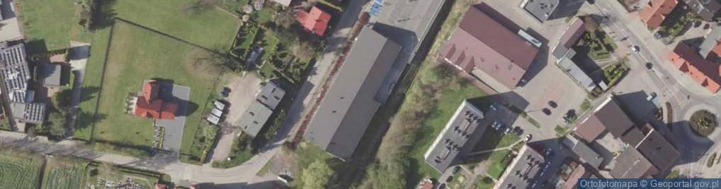 Zdjęcie satelitarne DHL POP Lidl