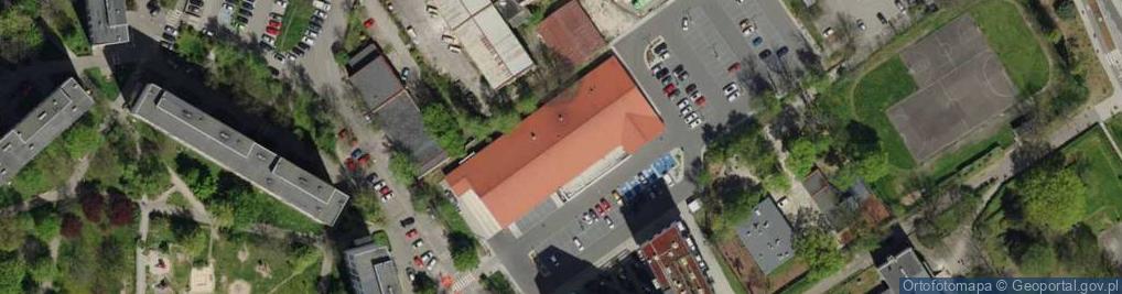 Zdjęcie satelitarne DHL POP Lidl