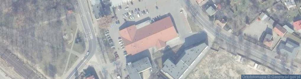 Zdjęcie satelitarne DHL POP Lidl