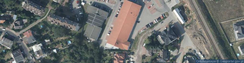 Zdjęcie satelitarne DHL POP Lidl