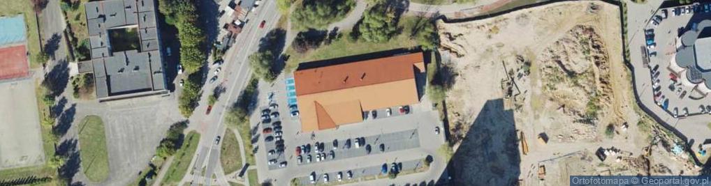 Zdjęcie satelitarne DHL POP Lidl