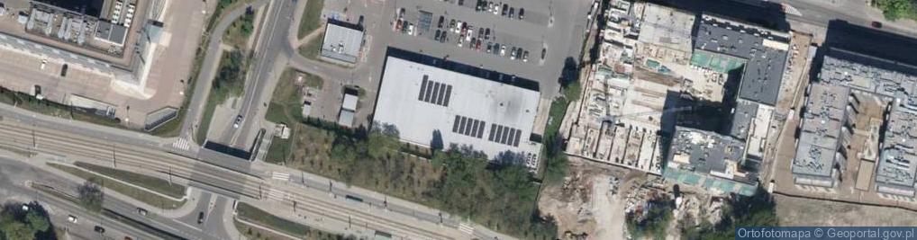 Zdjęcie satelitarne DHL POP Lidl