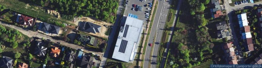 Zdjęcie satelitarne DHL POP Lidl