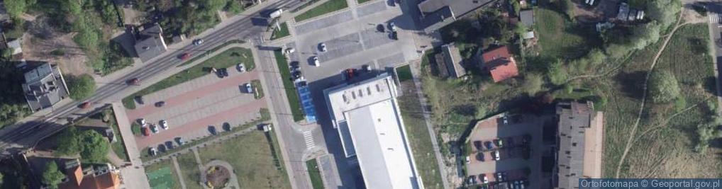 Zdjęcie satelitarne DHL POP Lidl