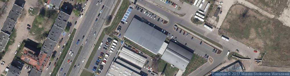 Zdjęcie satelitarne DHL POP Lidl