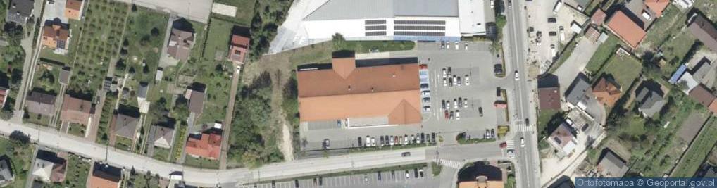 Zdjęcie satelitarne DHL POP Lidl