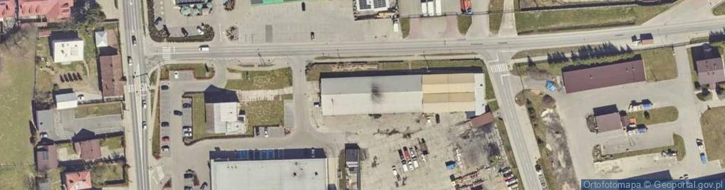 Zdjęcie satelitarne DHL POP Lidl
