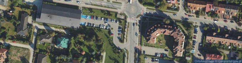 Zdjęcie satelitarne DHL POP Lidl