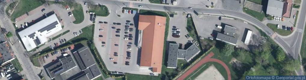 Zdjęcie satelitarne DHL POP Lidl