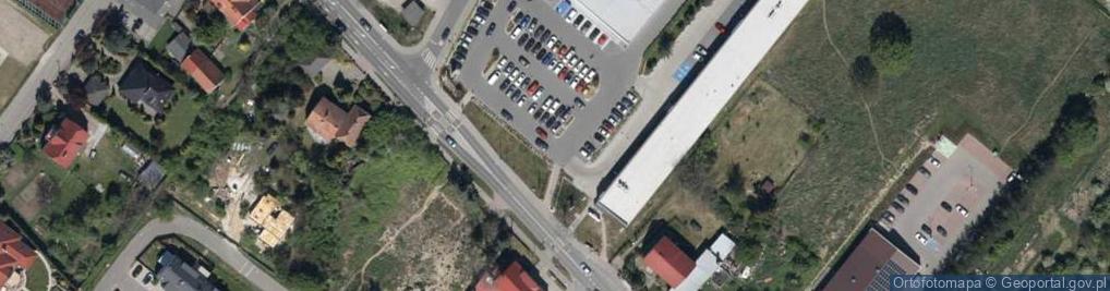 Zdjęcie satelitarne DHL POP Lidl