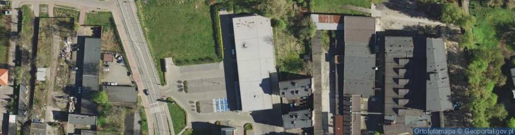 Zdjęcie satelitarne DHL POP Lidl