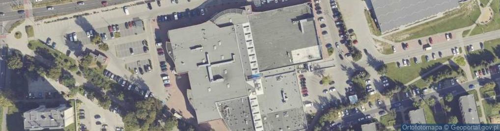 Zdjęcie satelitarne DHL POP Lidl