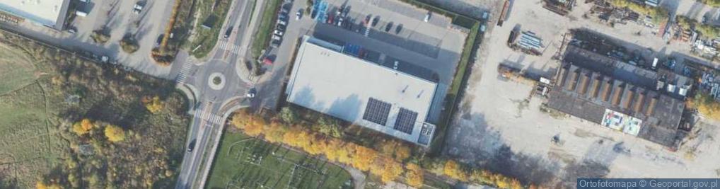 Zdjęcie satelitarne DHL POP Lidl