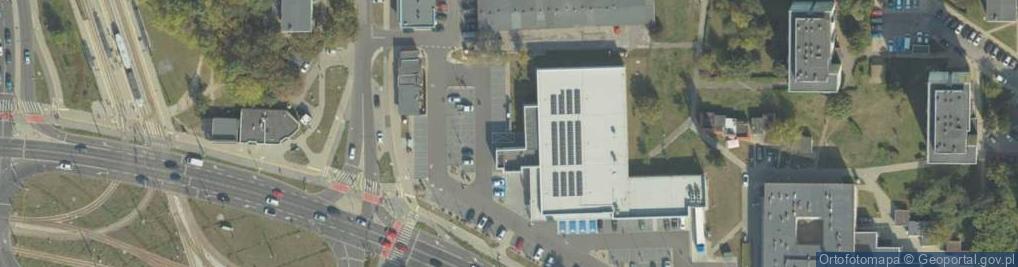 Zdjęcie satelitarne DHL POP Lidl
