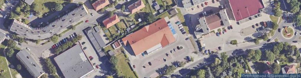 Zdjęcie satelitarne DHL POP Lidl