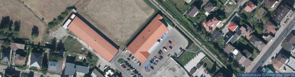 Zdjęcie satelitarne DHL POP Lidl