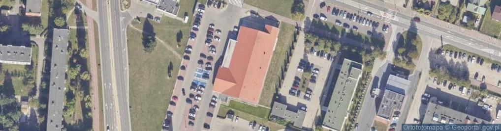 Zdjęcie satelitarne DHL POP Lidl