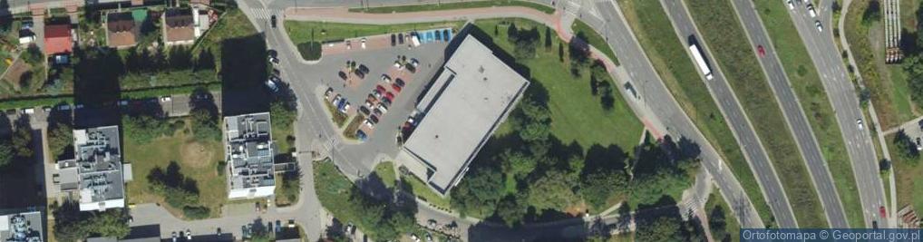 Zdjęcie satelitarne DHL POP Lidl