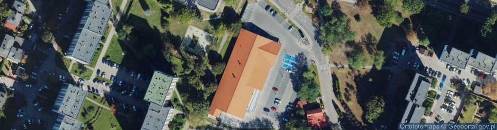 Zdjęcie satelitarne DHL POP Lidl