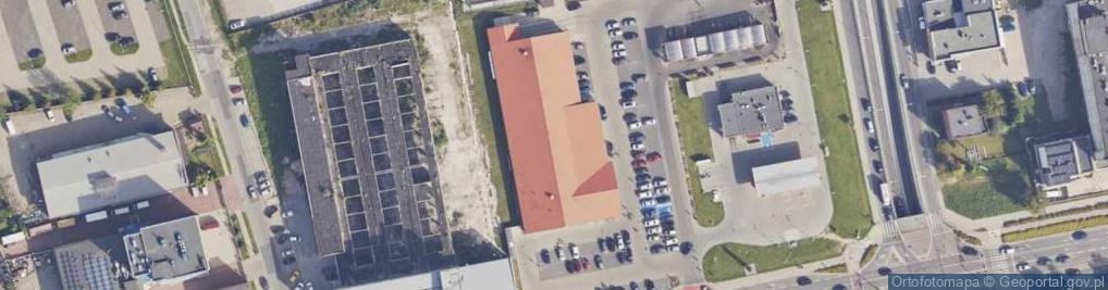 Zdjęcie satelitarne DHL POP Lidl