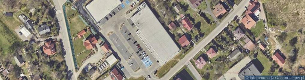 Zdjęcie satelitarne DHL POP Lidl