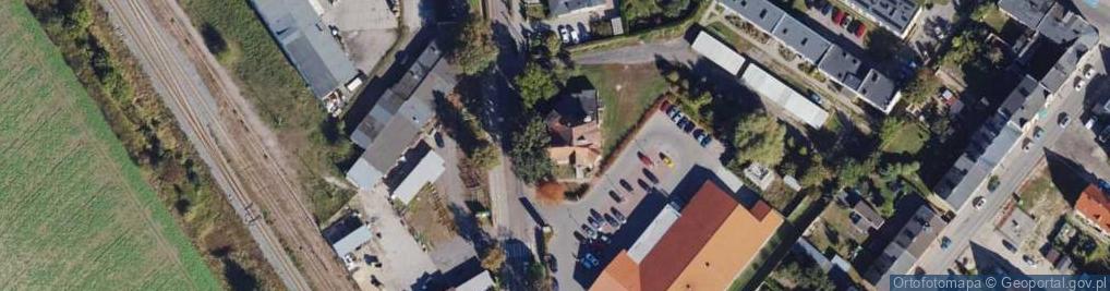 Zdjęcie satelitarne DHL POP Lidl