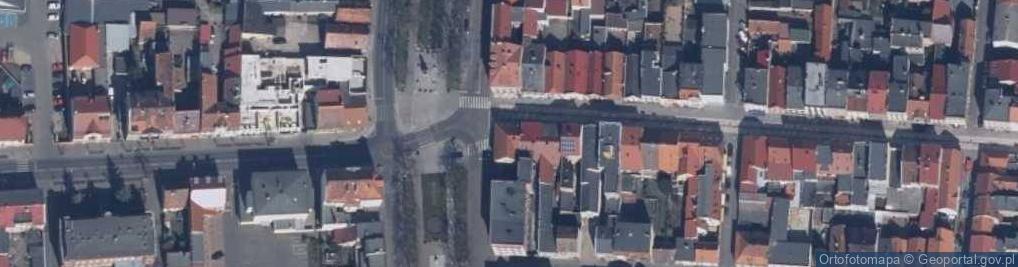 Zdjęcie satelitarne DHL POP Pakersi Przesyłki Kurierskie