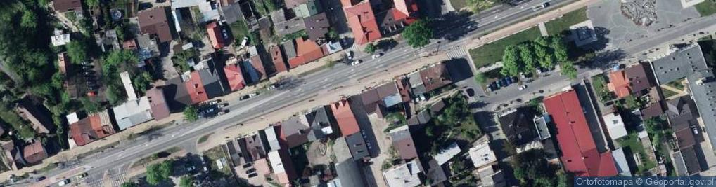 Zdjęcie satelitarne DHL POP Polgraf