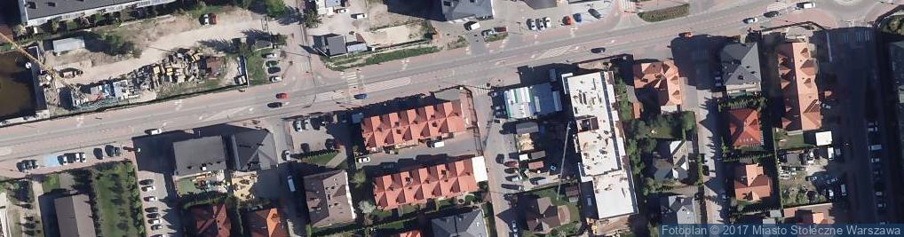Zdjęcie satelitarne DHL POP Punkt Kurierski