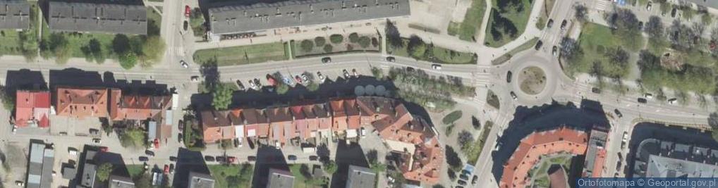 Zdjęcie satelitarne DHL POP RAFAŁ ZALEWSKI SALONIK PRASOWY
