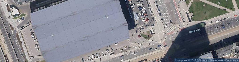 Zdjęcie satelitarne DHL POP Relay Dworzec Centralny PKP