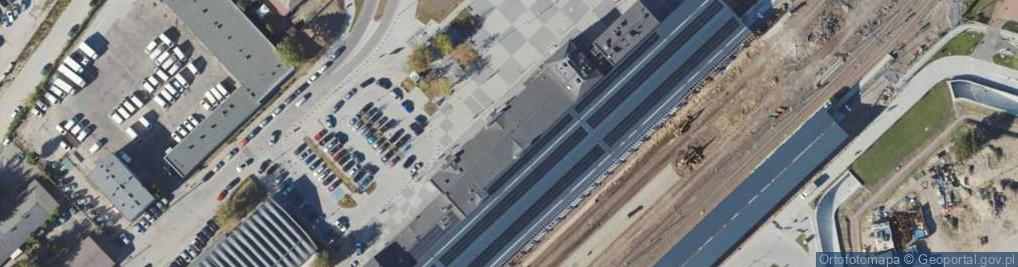 Zdjęcie satelitarne DHL POP Relay Dworzec PKP